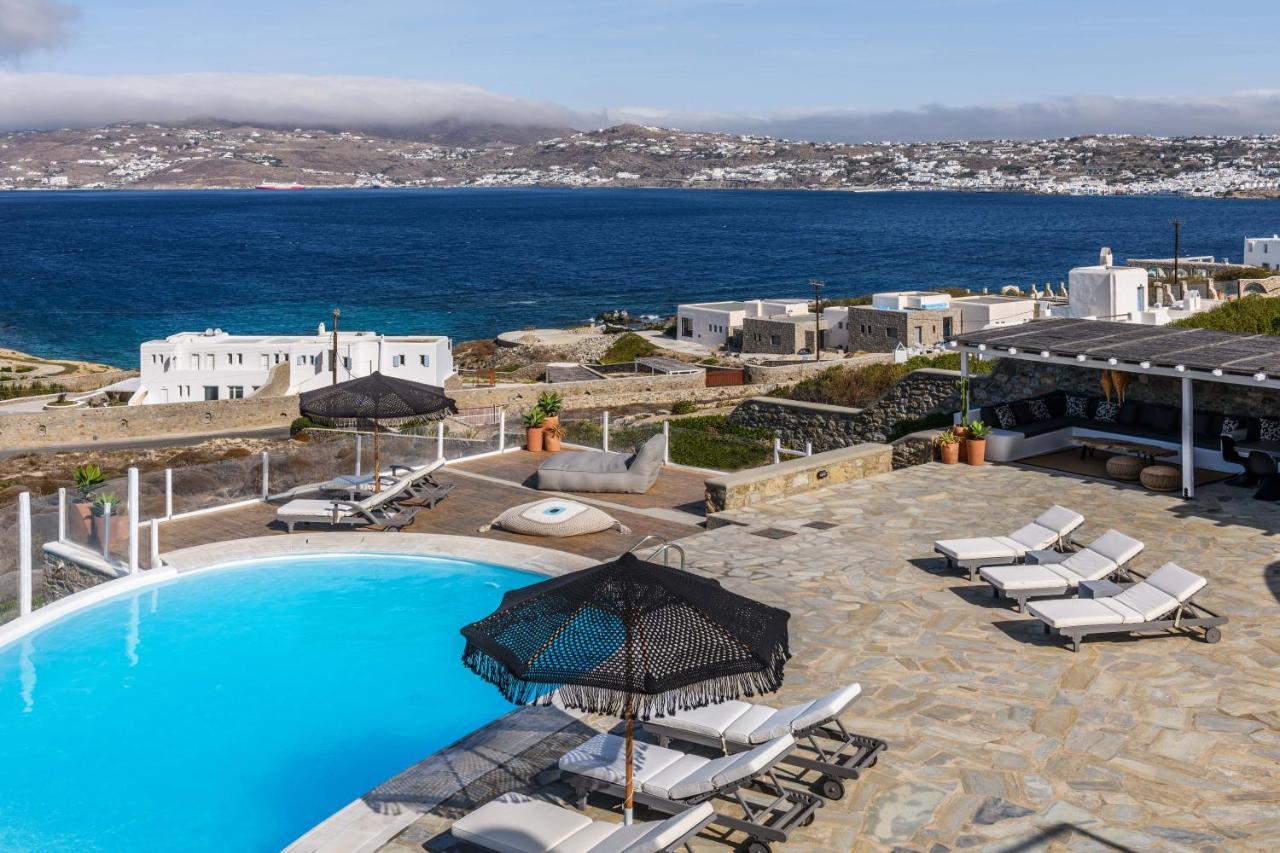 Cosset Villa Bohochic Sea&Harbourview And Sunset By One-Villas Ornos  Luaran gambar