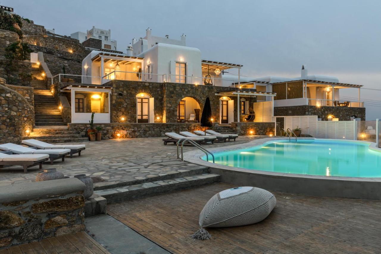 Cosset Villa Bohochic Sea&Harbourview And Sunset By One-Villas Ornos  Luaran gambar