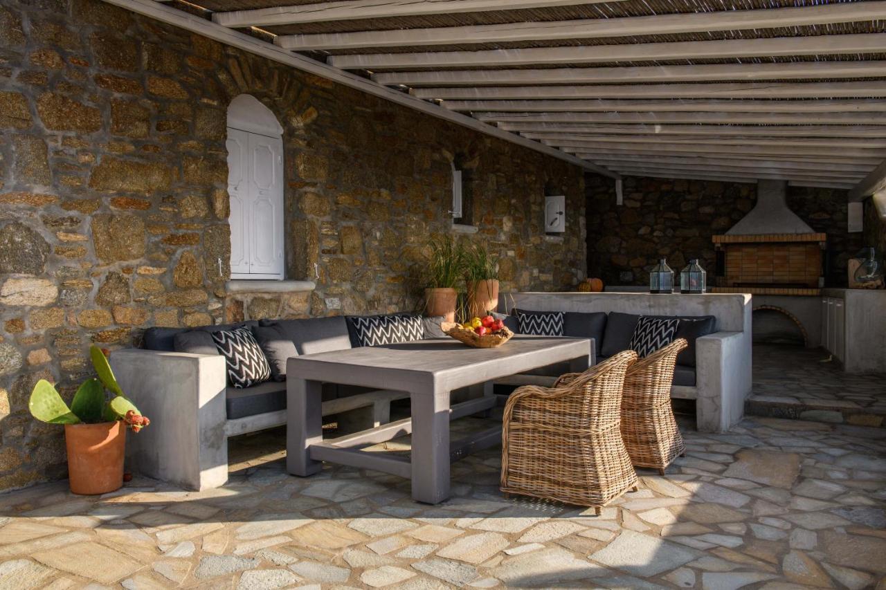 Cosset Villa Bohochic Sea&Harbourview And Sunset By One-Villas Ornos  Luaran gambar