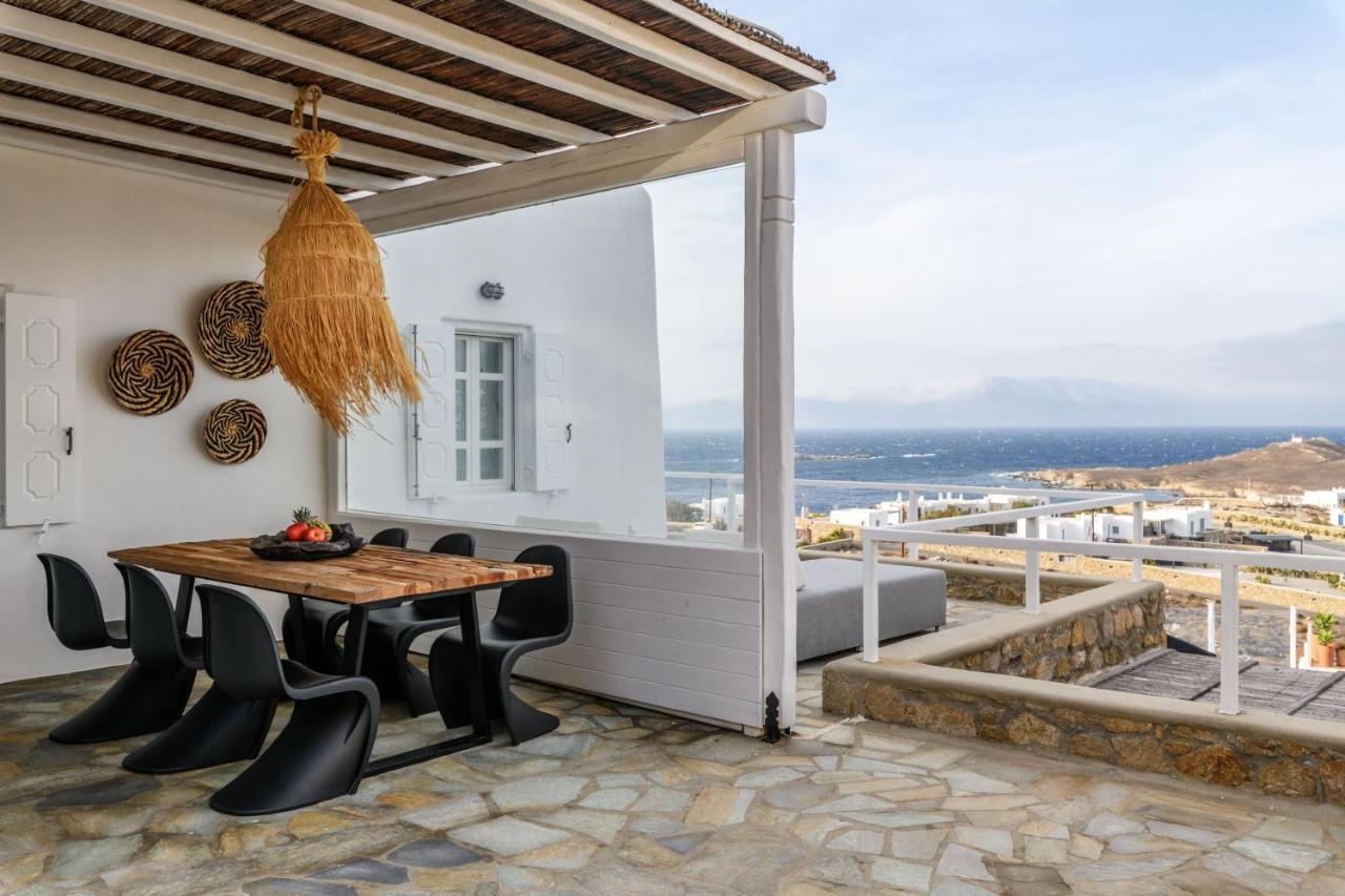 Cosset Villa Bohochic Sea&Harbourview And Sunset By One-Villas Ornos  Luaran gambar