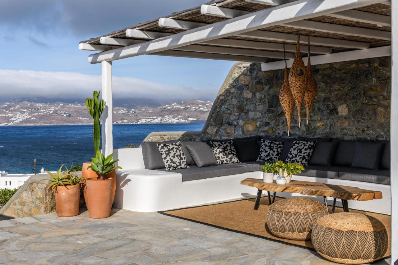 Cosset Villa Bohochic Sea&Harbourview And Sunset By One-Villas Ornos  Luaran gambar