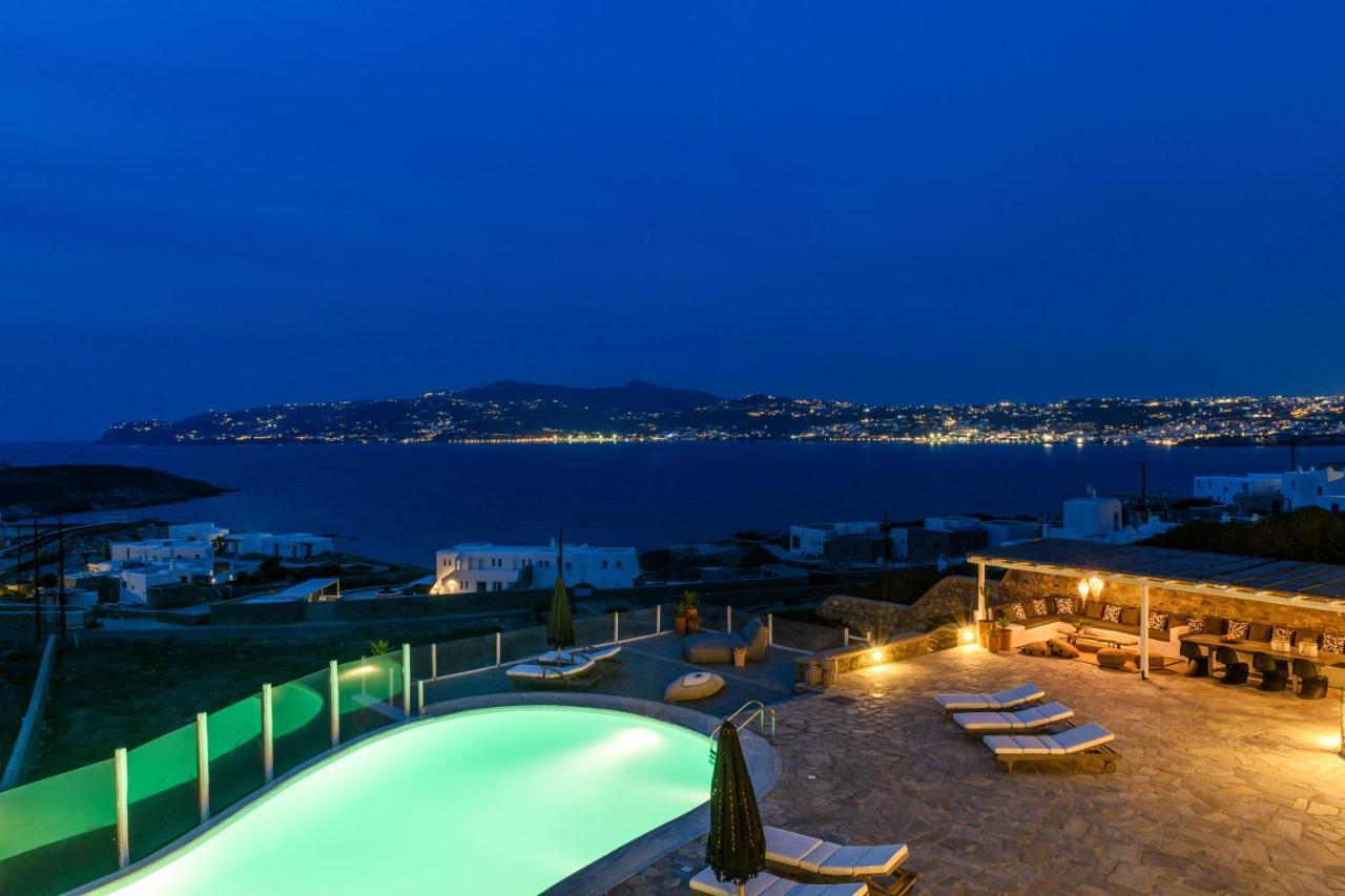 Cosset Villa Bohochic Sea&Harbourview And Sunset By One-Villas Ornos  Luaran gambar