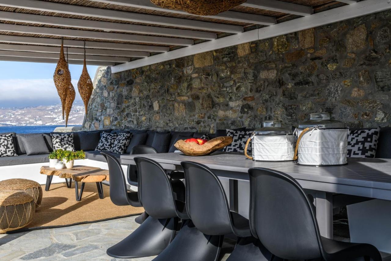 Cosset Villa Bohochic Sea&Harbourview And Sunset By One-Villas Ornos  Luaran gambar