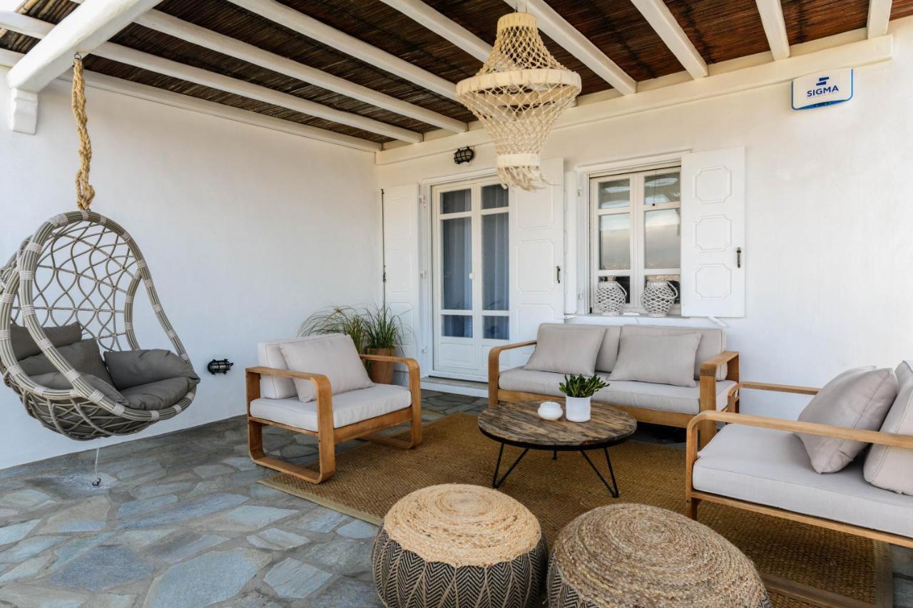 Cosset Villa Bohochic Sea&Harbourview And Sunset By One-Villas Ornos  Luaran gambar