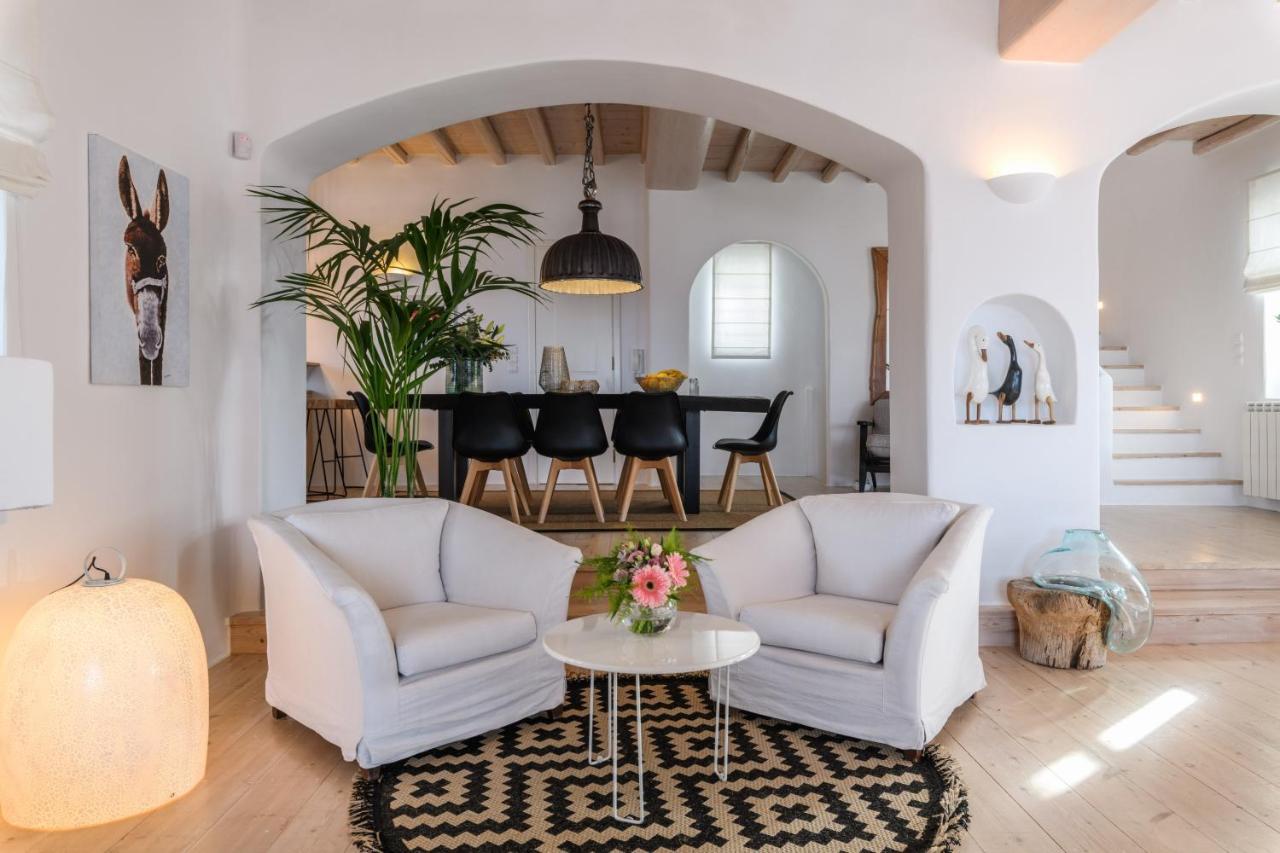 Cosset Villa Bohochic Sea&Harbourview And Sunset By One-Villas Ornos  Luaran gambar