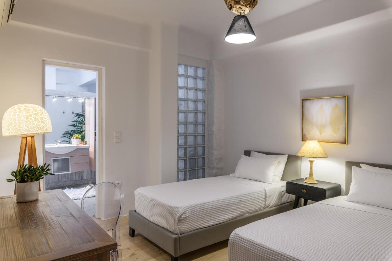 Cosset Villa Bohochic Sea&Harbourview And Sunset By One-Villas Ornos  Luaran gambar