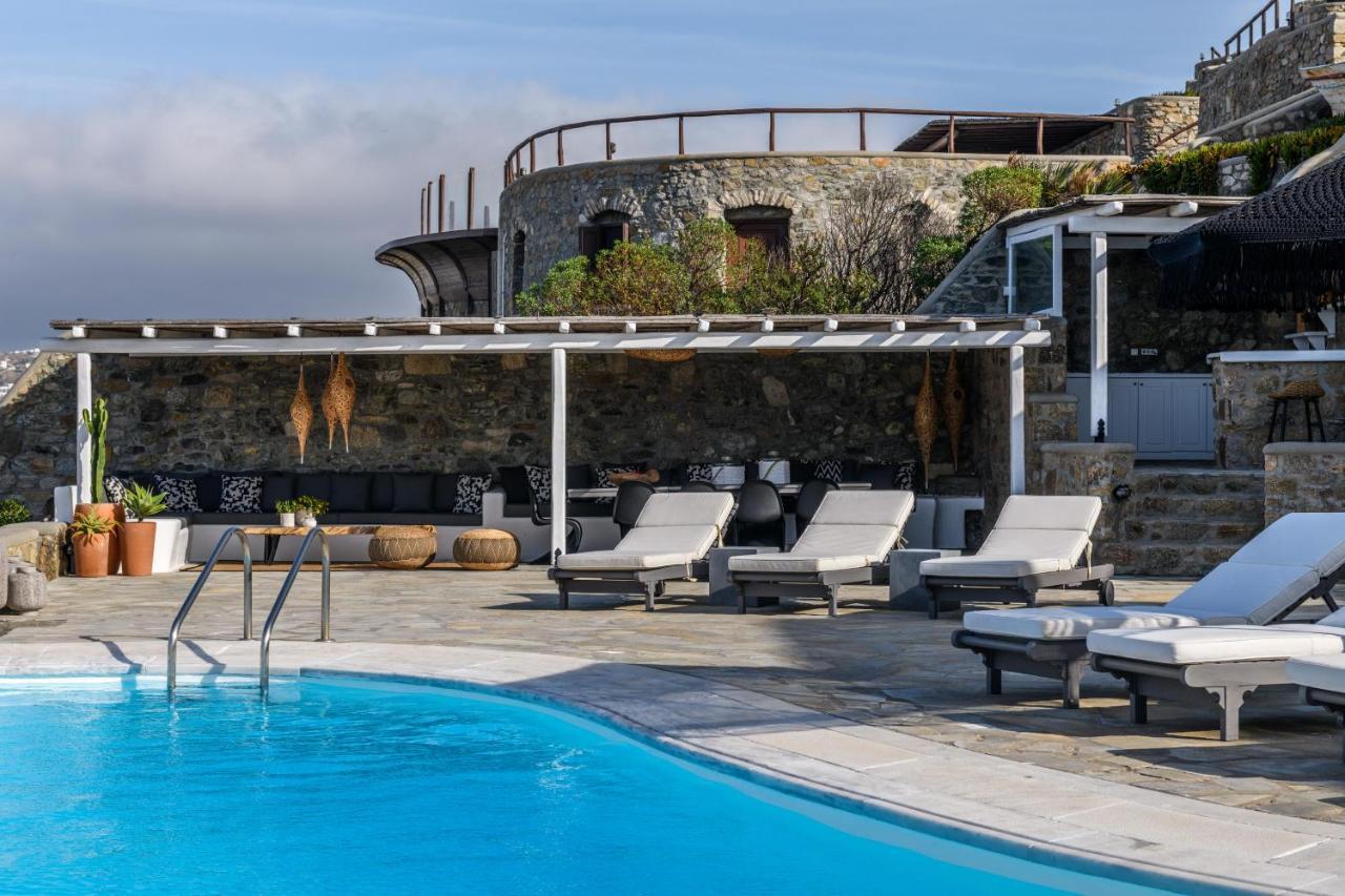 Cosset Villa Bohochic Sea&Harbourview And Sunset By One-Villas Ornos  Luaran gambar