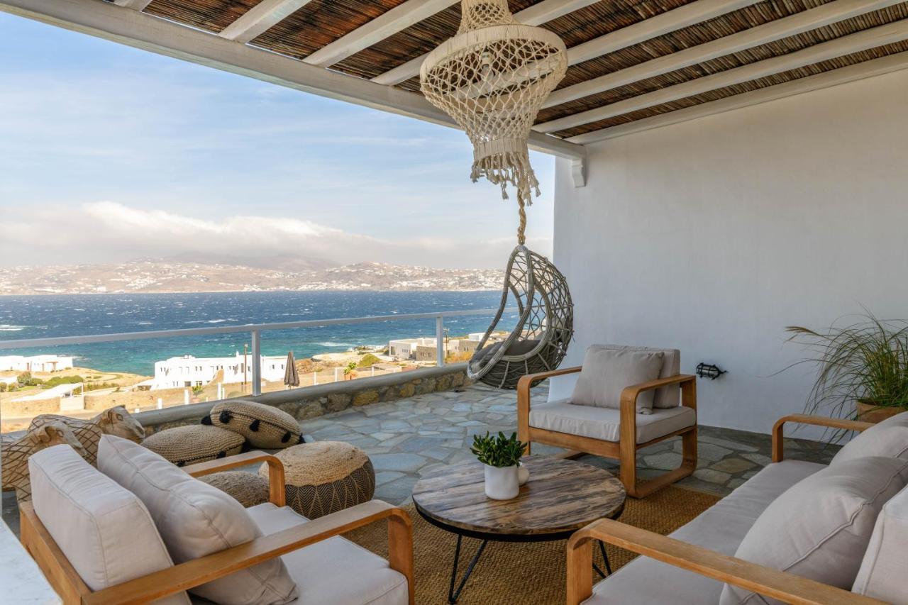 Cosset Villa Bohochic Sea&Harbourview And Sunset By One-Villas Ornos  Luaran gambar