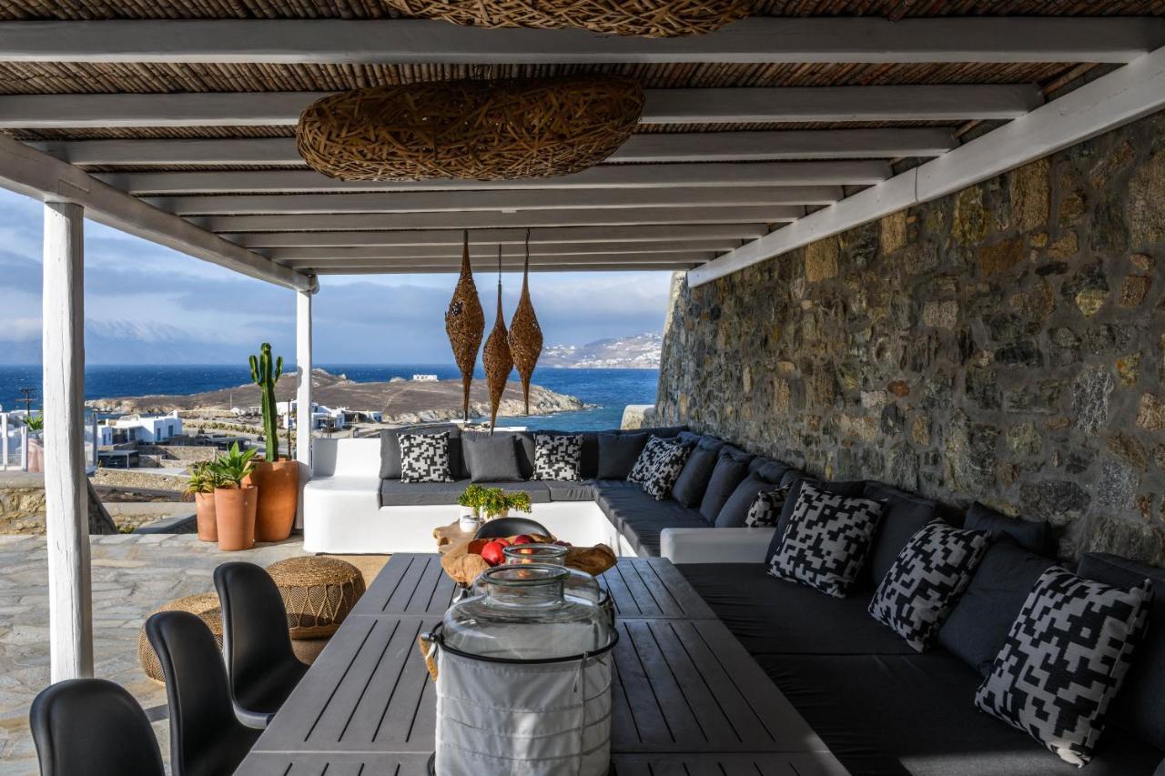 Cosset Villa Bohochic Sea&Harbourview And Sunset By One-Villas Ornos  Luaran gambar