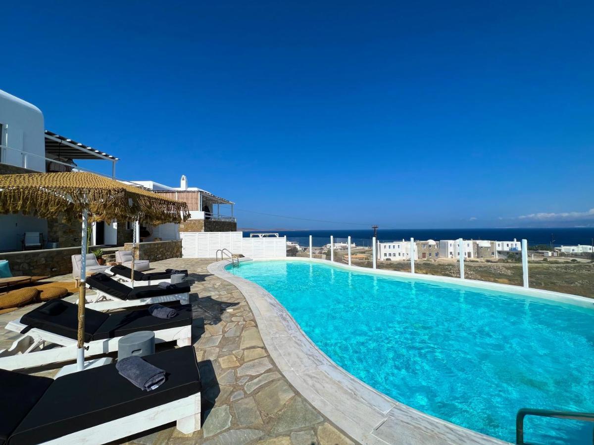 Cosset Villa Bohochic Sea&Harbourview And Sunset By One-Villas Ornos  Luaran gambar